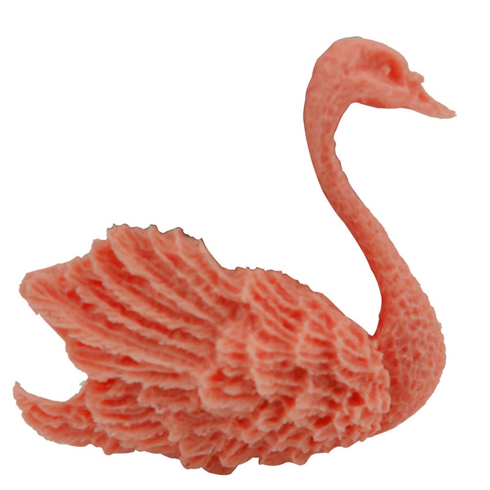 Premium Silicone Fondant Molds for Cake Decorating - Swan Design Polymer Clay Molds for DIY Baking, Candy Making & Home Crafts - Perfect for Wedding Cakes, Birthday Parties & Creative Projects