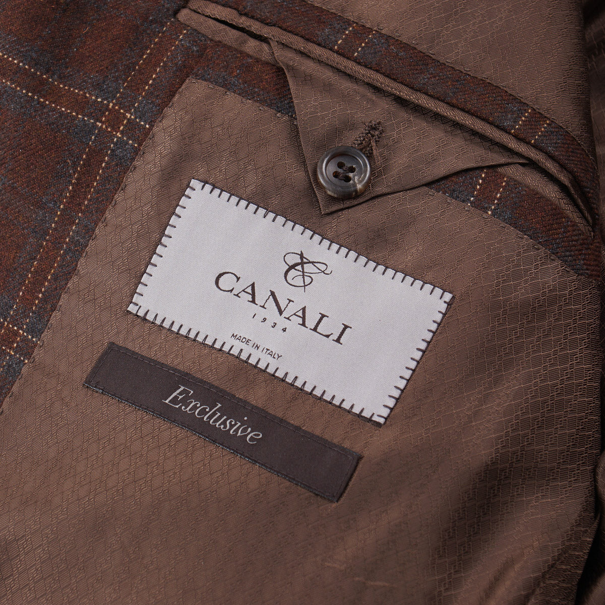 Luxury Canali Exclusive Cashmere Sport Coat for Men - Premium Soft & Warm Blazer - Perfect for Business Meetings, Weddings & Formal Events