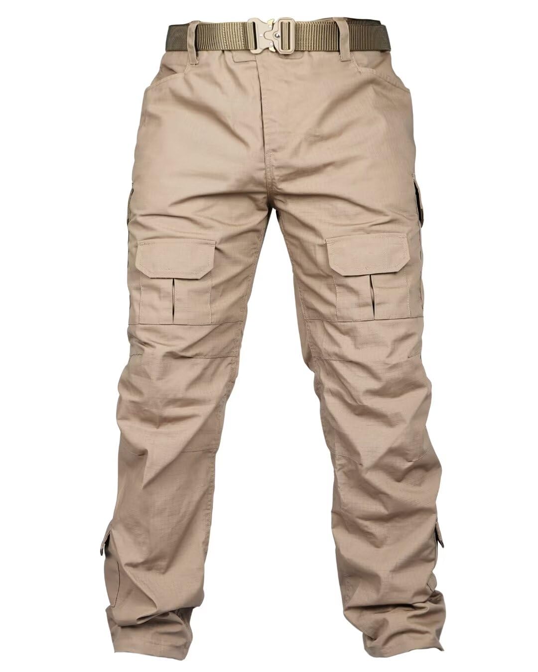 AKARMY Men's Camo Cargo Hiking Pants - Lightweight Quick-Dry Outdoor Work Pants with Multiple Pockets for Hiking, Camping & Travel | Durable Tactical Pants for Adventure & Casual Wear