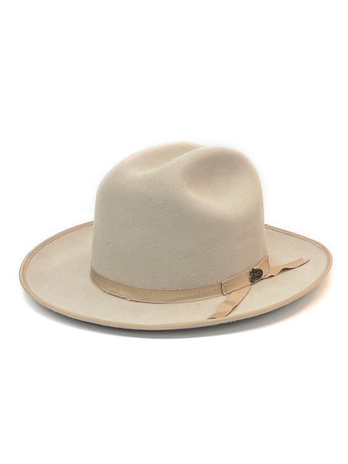Justin JF0670STAT 2614 Men's Bent Rail 6X Statesman Felt Hat Buckle - Western Cowboy Hat for Rodeo, Country Music Festivals & Outdoor Adventures