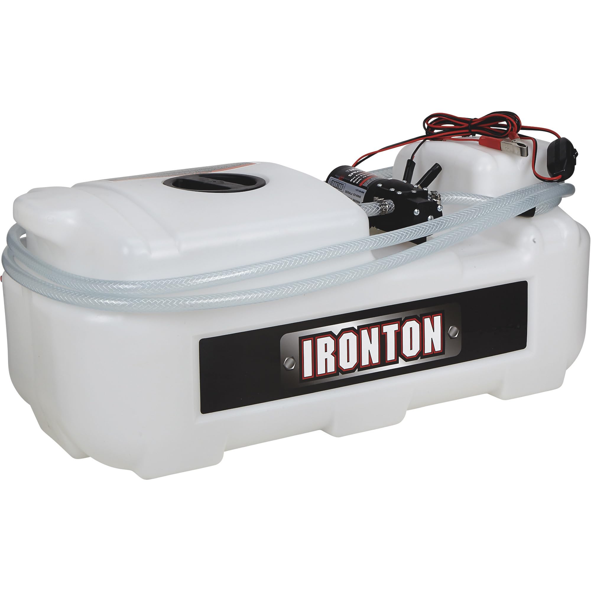 Ironton 8-Gallon ATV Spot Sprayer - 12 Volt 1 GPM Lawn & Garden Sprayer for Weed Control, Fertilizer Application, and Pest Spraying