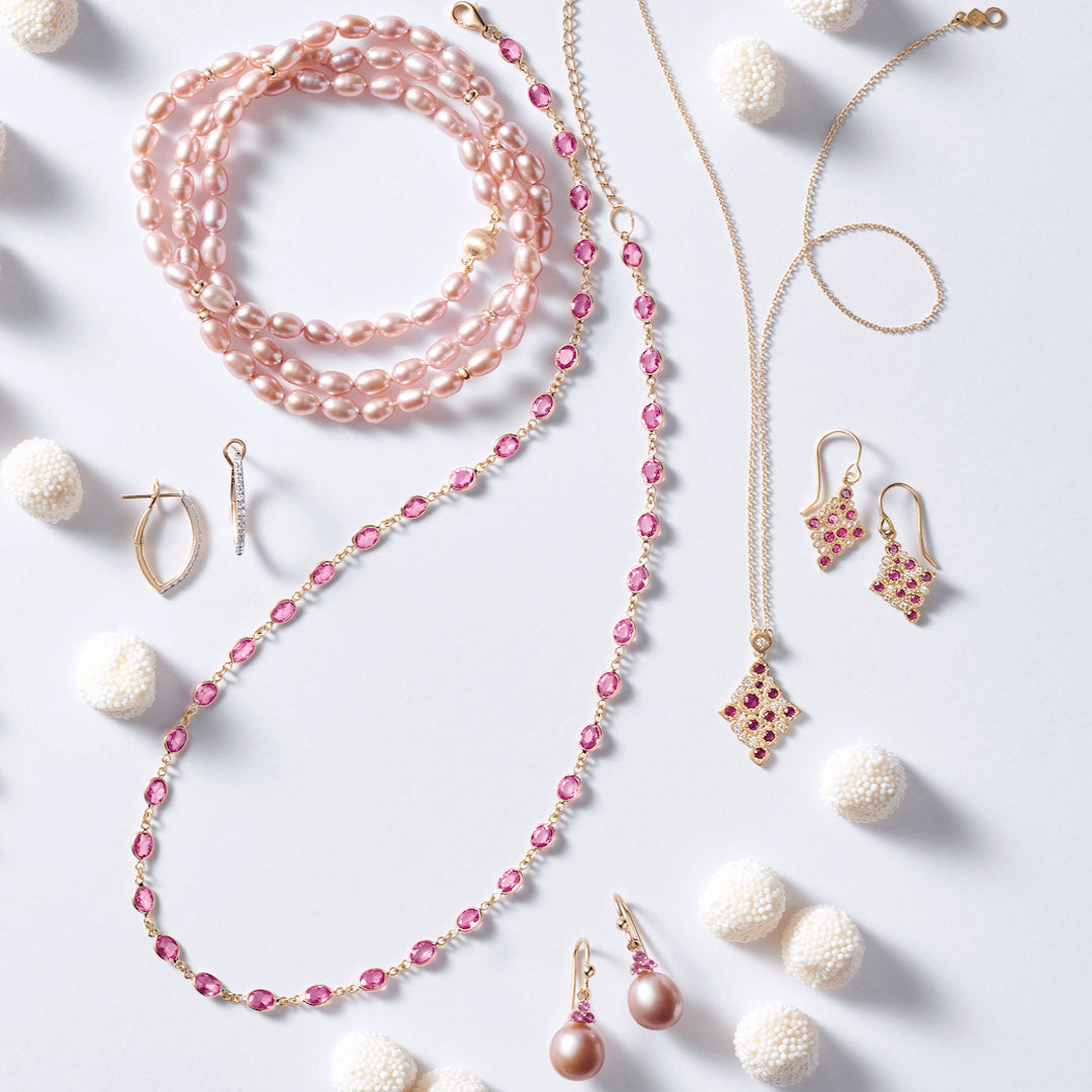 Elegant Petite Pink Pearl & Gold Wrap Bracelet for Women - Dainty Adjustable Wrist Jewelry for Parties, Weddings & Everyday Wear