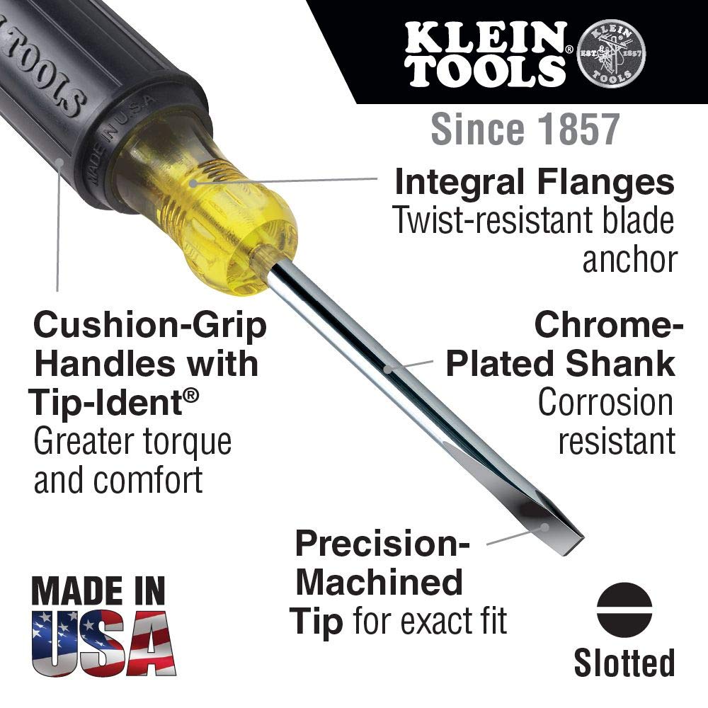 Klein Tools 28-Piece Insulated Screwdriver Set for Electricians