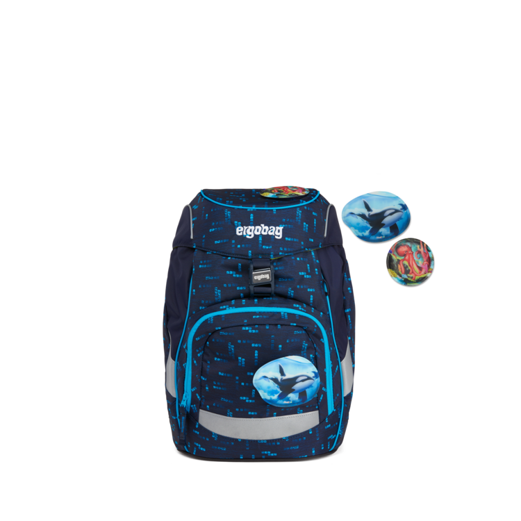 Ergobag Prime School Backpack for Kids - Lightweight, Durable & Ergonomic Design - Perfect for School, Travel & Daily Use