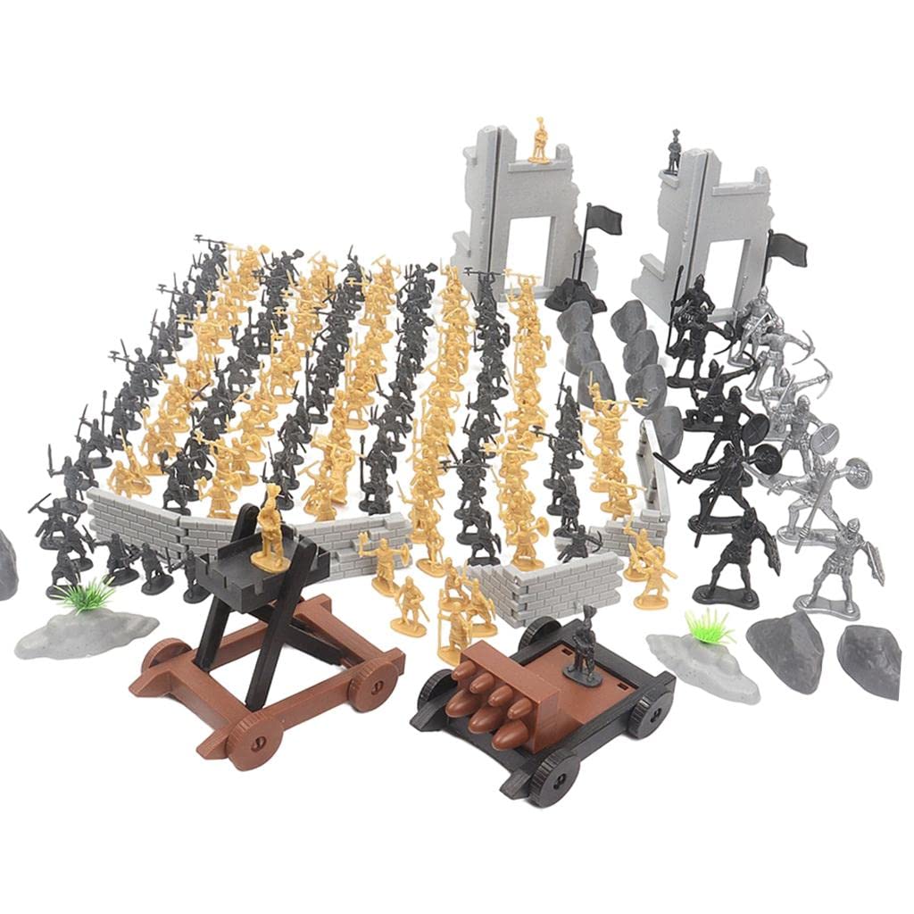 Newmind Toy Set - Knights & Soldiers Plastic Building Toys for Boys | Medieval Castle Play, Battle Scenes & Creative STEM Learning | Perfect for Kids Ages 5-12