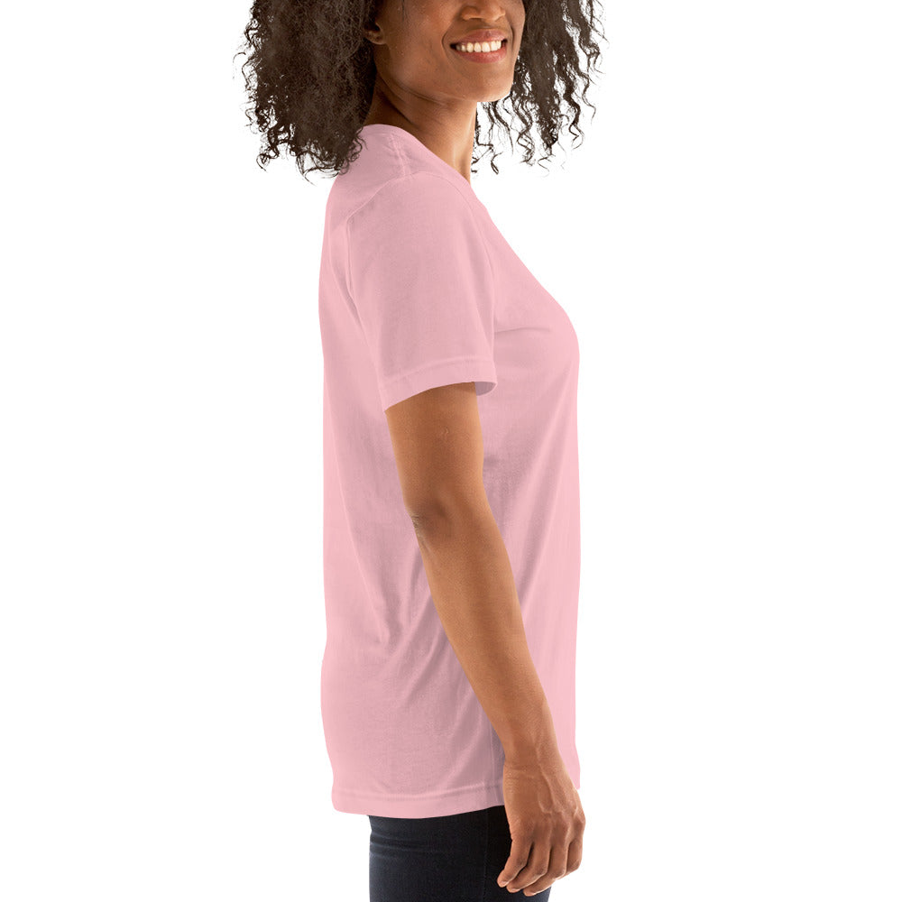 Premium Unisex Yoga T-Shirt - Soft Breathable Pink Tee for Men & Women | Perfect for Yoga, Gym, and Casual Wear