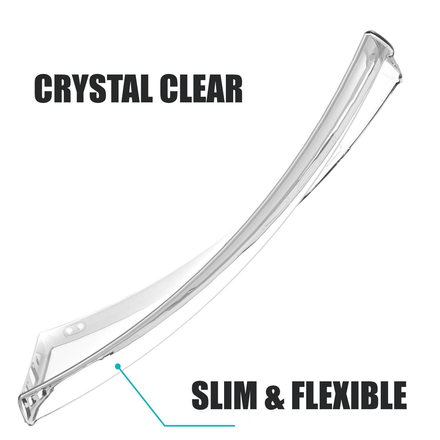 Slim Flexible TPU Case for Samsung Galaxy Note 20 Ultra - Clear Soft Protective Phone Cover | Shockproof & Scratch Resistant | Perfect for Everyday Use, Work, and Travel