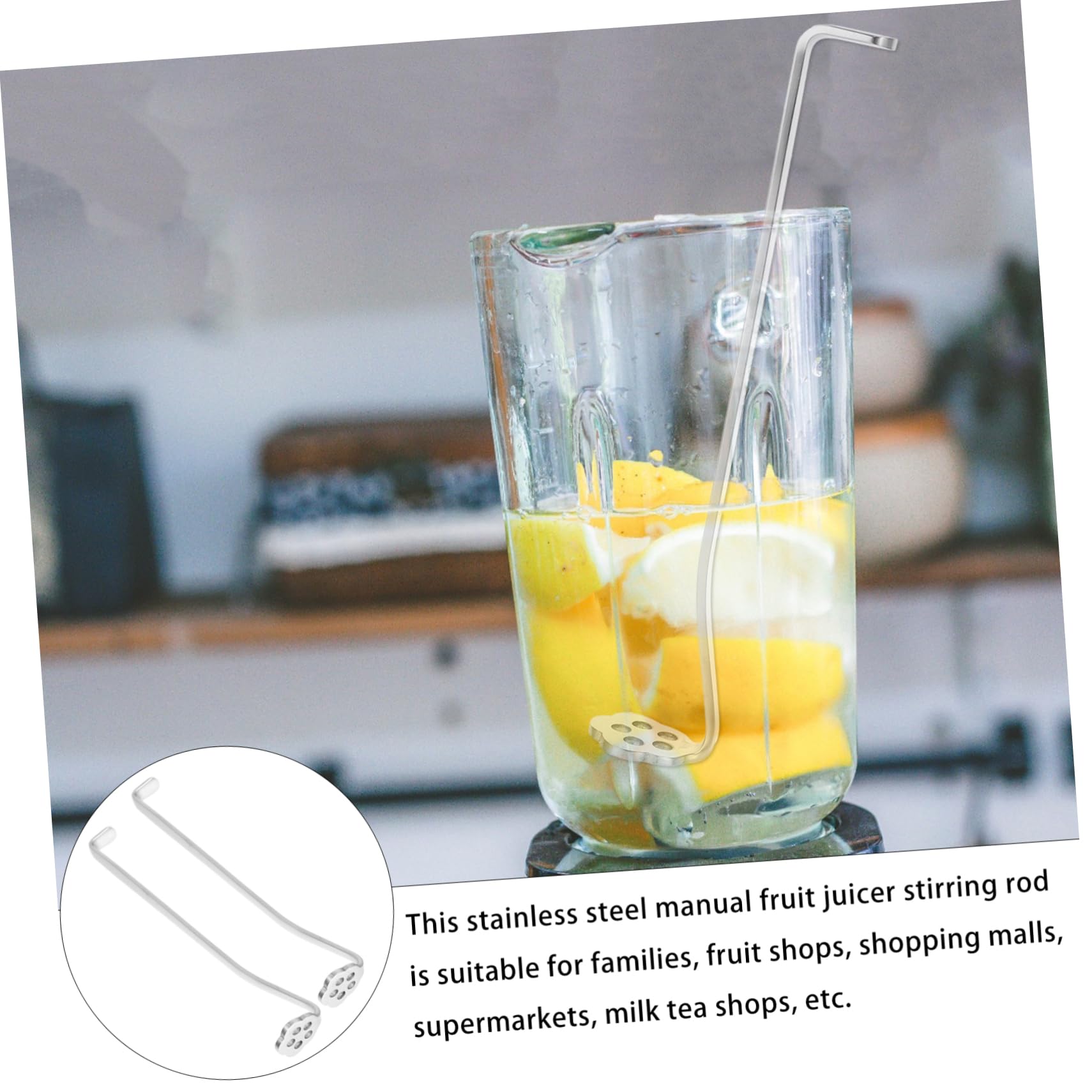 Vintage Stainless Steel Lemon Squeezer - 2 Pack Handheld Citrus Juicer Tool with Long Handle for Lemon, Lime & Orange - Perfect for Cocktails, Baking & Kitchen Use