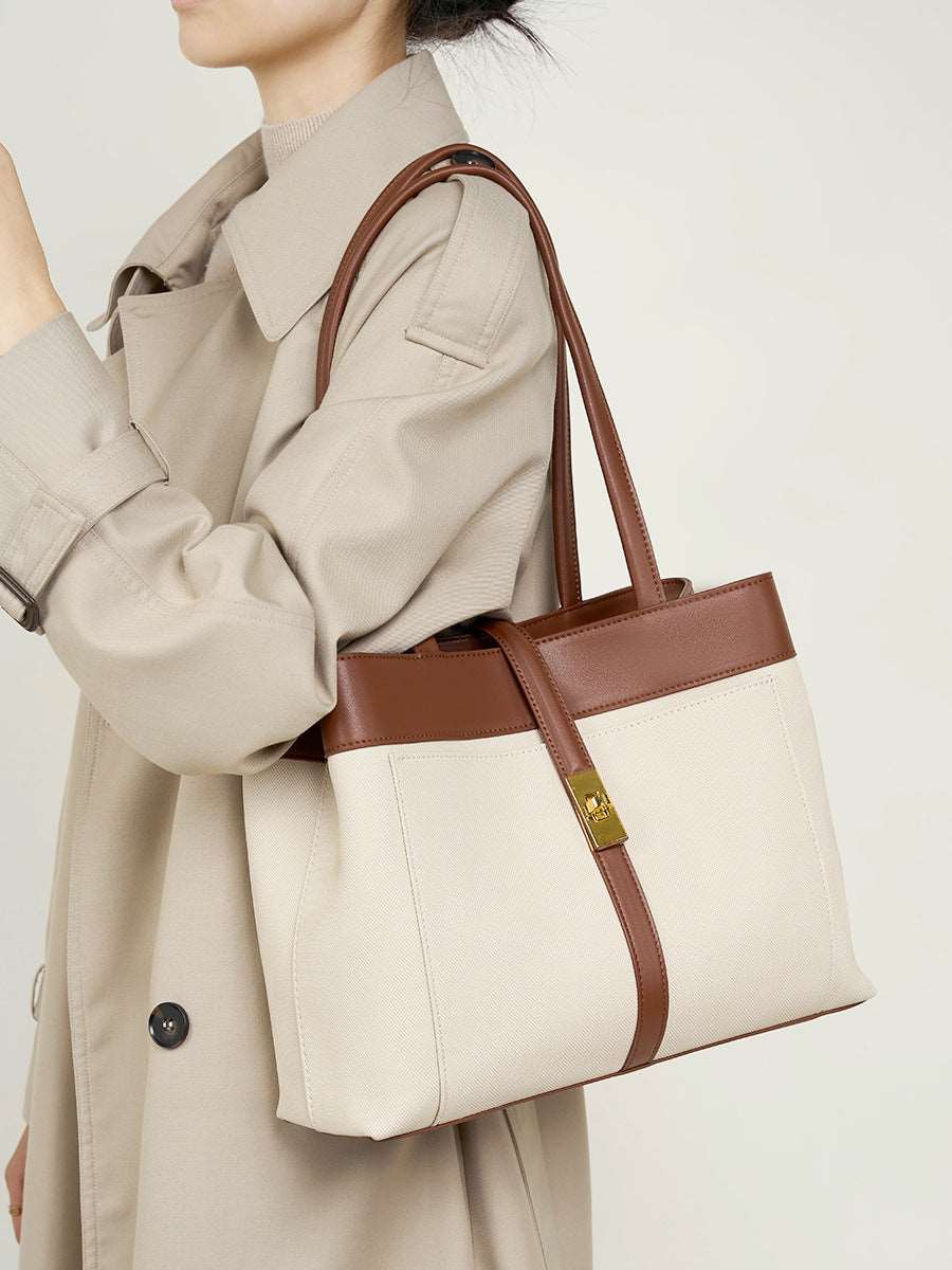 Stylish and Functional Single Tote Bag for Women - Perfect for Work, Travel, and Everyday Use