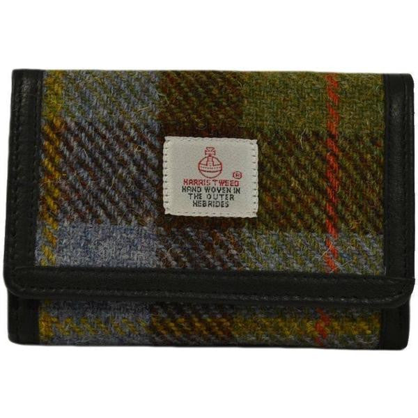 Harris Tweed Wallet for Women & Men - Genuine Scottish Wool RFID Blocking Credit Card Holder (5 Colors) - Perfect for Travel, Business & Everyday Use
