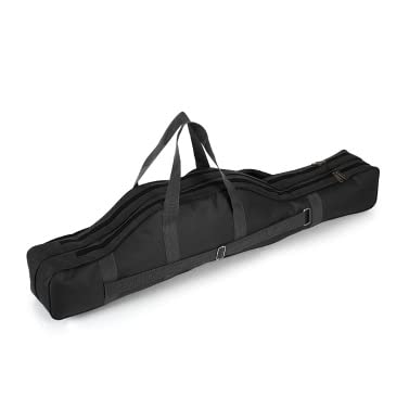**MengK 100cm/150cm Foldable Fishing Rod Bag with Zipper - Multi-Purpose Tackle Storage Pouch for Fishing Gear, Travel & Outdoor Sports**    (Note: The original title was already in English, so no translation was needed. The optimized version improves clarity, adds keywords, and includes usage scenarios.)