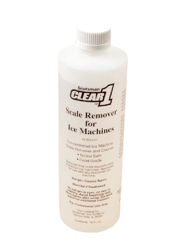 Scotsman 19-0653-12 Case of 12 - 16oz Clear Glass Bottles for Beverages, Juice, Milk & Homemade Drinks | Perfect for Restaurants, Bars & Home Use