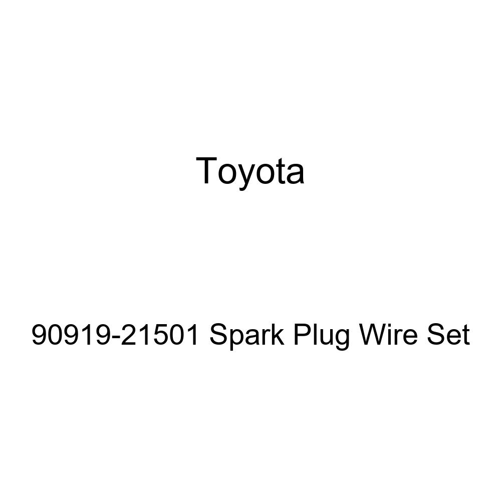 TOYOTA 90919-21501 Spark Plug Wire Set - High Performance Ignition Wires for Toyota Vehicles - Perfect for Engine Tune-Ups & Maintenance (Fits Camry, Corolla, RAV4)