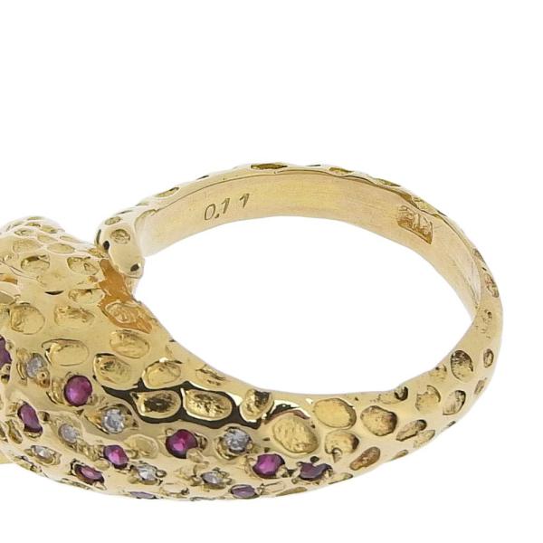 18K Gold Panther Ring for Women - Vintage Luxury Jewelry - Perfect for Parties, Weddings & Special Occasions