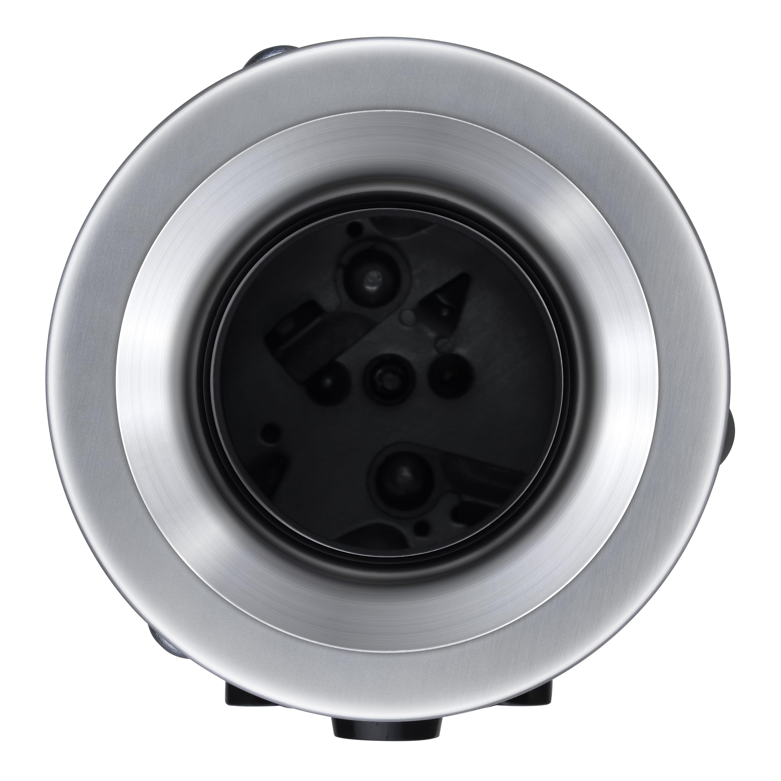Waste Maid 10-US-WM-158-3B 1/2 HP Stainless Steel Garbage Disposal with Anti-Jam Technology - Food Waste Grinder System in Black | Perfect for Kitchen Sink Waste Management & Dishwasher Hookup