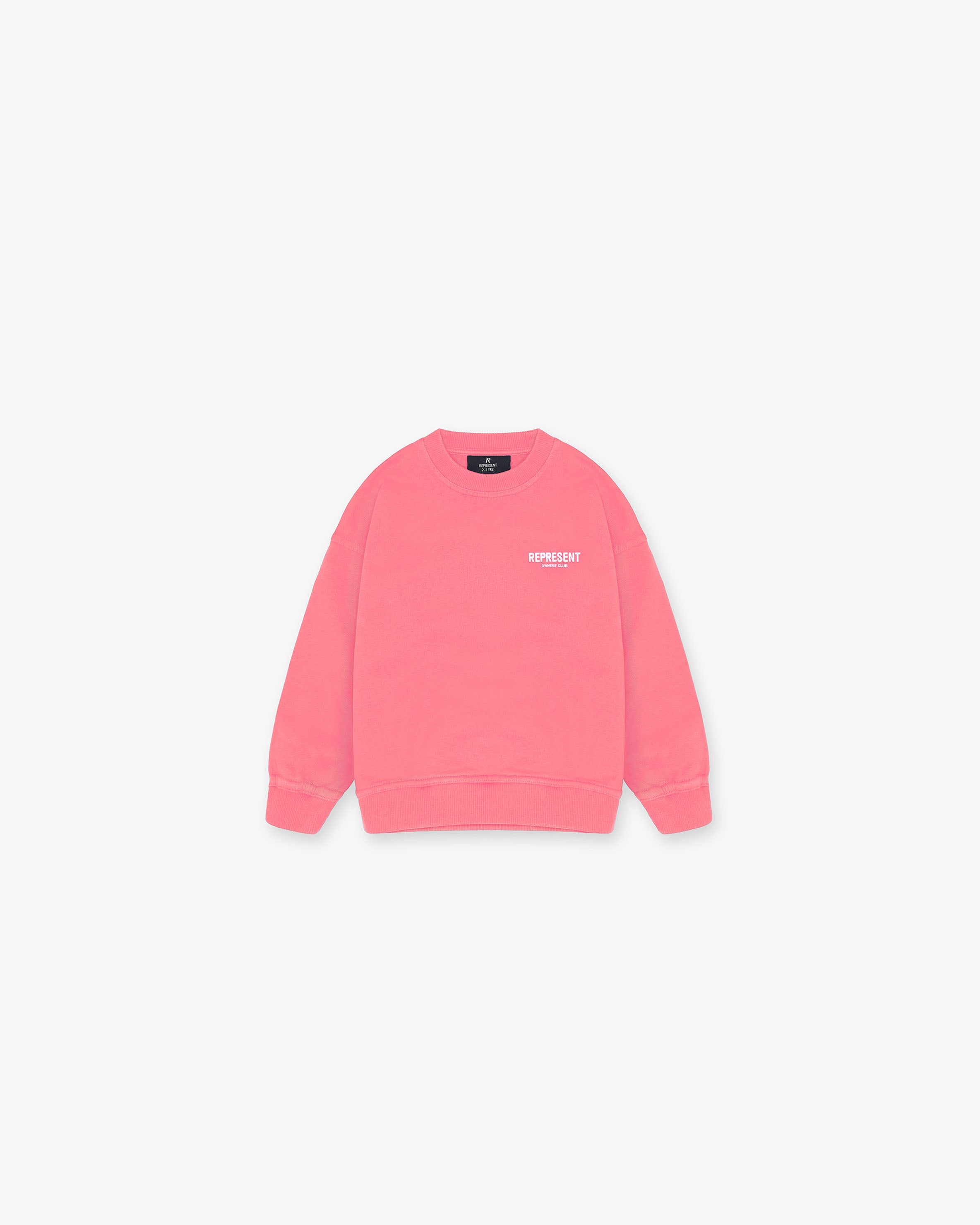 Represent Mini Owners Club Sweater - Bubblegum Pink | Women's Fashion Knitwear | Perfect for Casual Outfits & Streetwear Looks