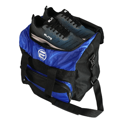 ELITE Impression Single Tote Royal Bowling Bag - Premium Bowling Accessory for Men & Women - Perfect for League Play, Tournaments & Practice Sessions