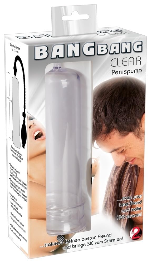 Premium Clear Penis Pump for Men - Enhance Performance & Pleasure - Ideal for Couples Play & Solo Use