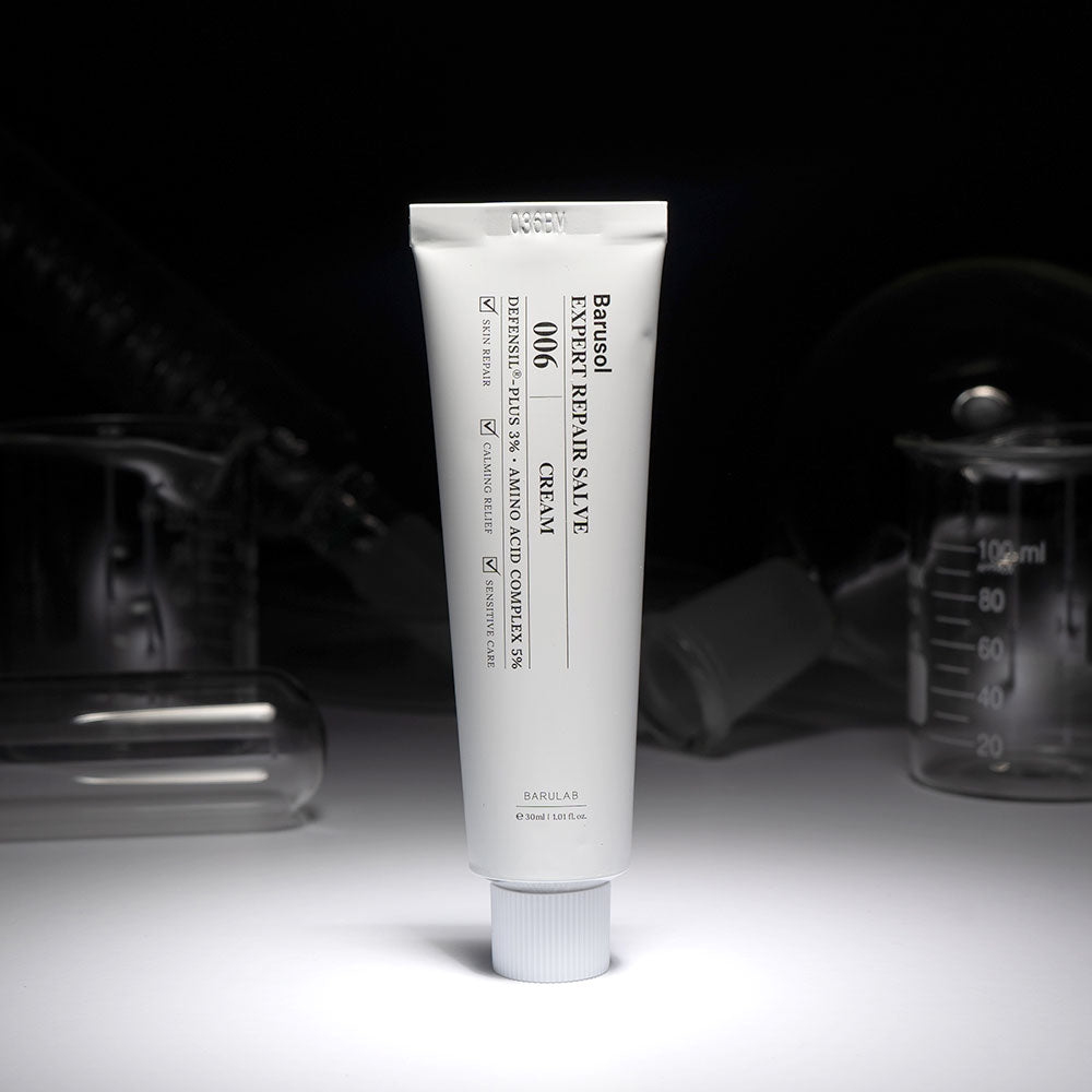 BARULAB Barusol Expert Repair Salve Cream 30ml - Intensive Healing Balm for Dry, Cracked Skin - Perfect for Hand Care, Foot Treatment & Minor Skin Irritations