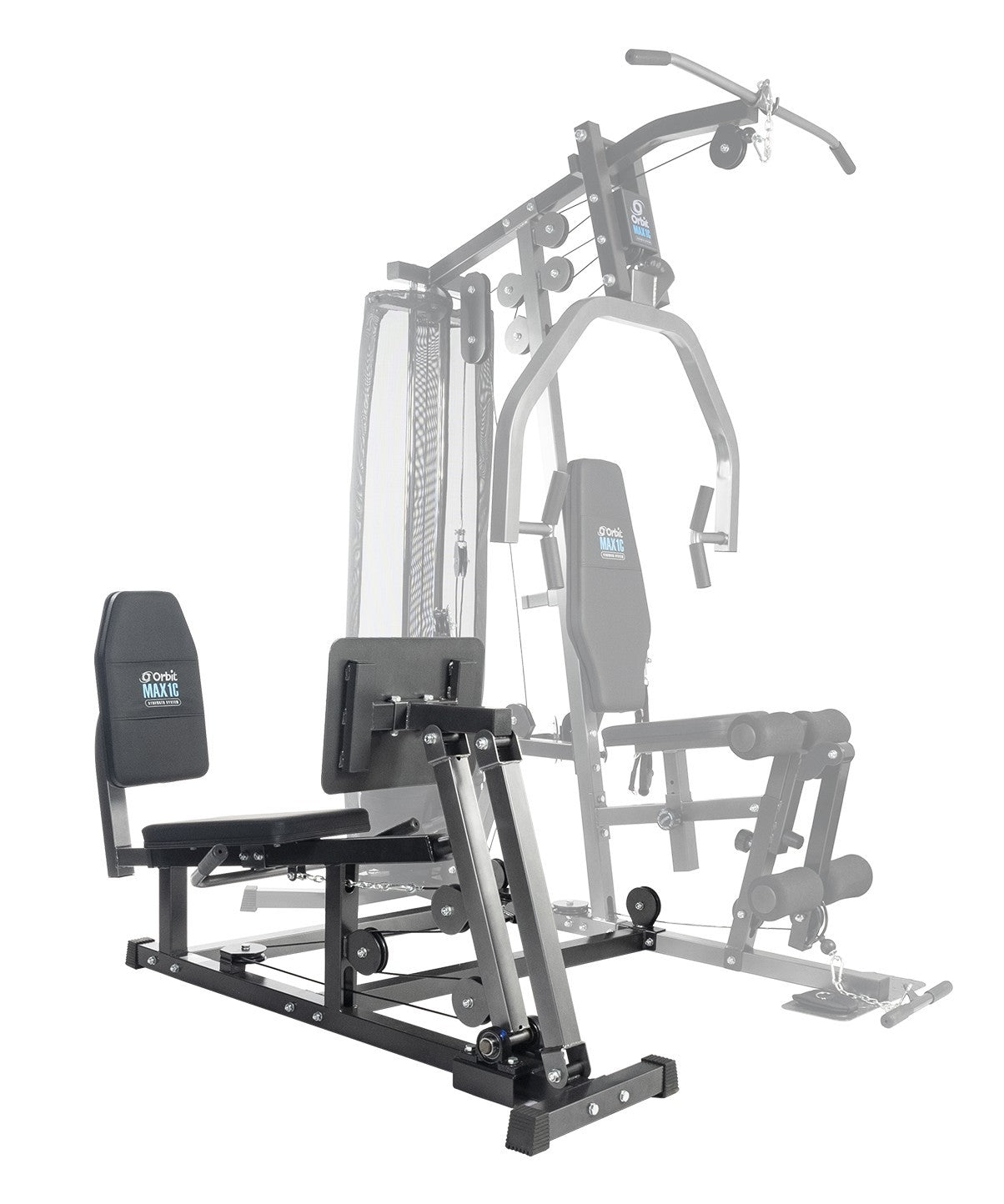 MAX1C.1 Functional Training Home Gym with Leg Press Attachment - Full Body Workout Equipment for Strength & Fitness - Perfect for Home Gym, Small Spaces & Personal Training