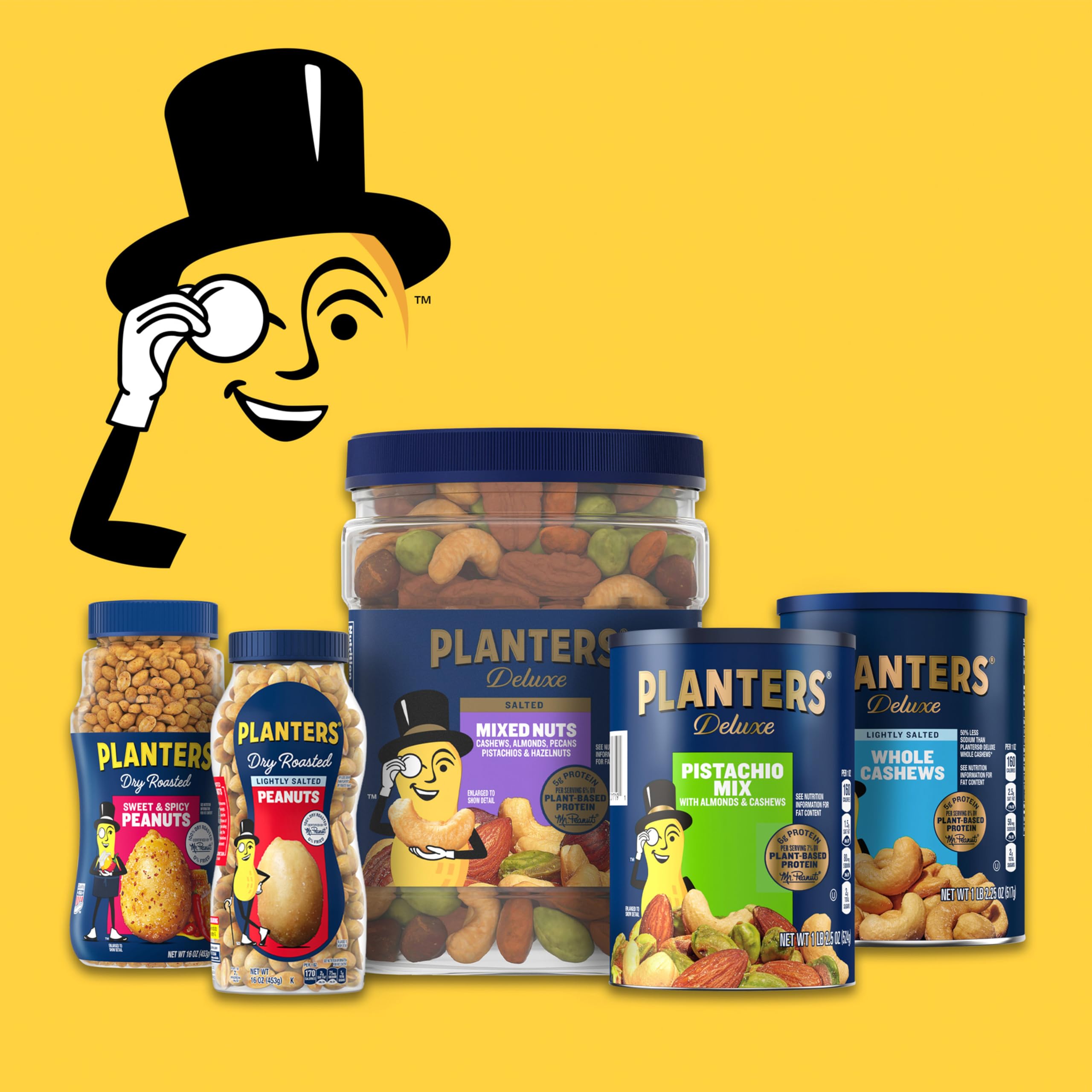PLANTERS Pistachio Lovers Nut Mix - Shell-Free Pistachios, Almonds & Cashews | High Protein Plant-Based Snack | Kosher Certified 1lb 2.5oz Bulk Pack | Perfect for Parties, After School Snacks & Healthy On-the-Go Nutrition