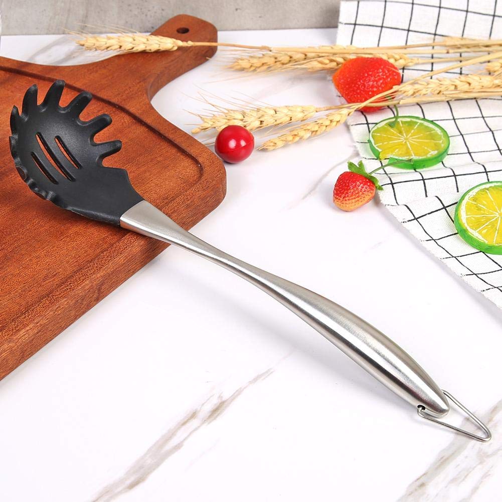 Premium Silicone Spatula Set - Non-Stick Heat-Resistant Baking & Cooking Utensils with Stainless Steel Core - Perfect for Mixing, Flipping, Serving Pasta, Salad & More - Ideal for Kitchen, BBQ, Camping & Baking Enthusiasts