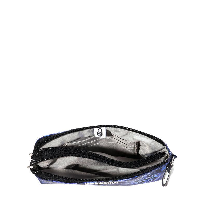 Baggallini RFID Blocking Crossbody Pouch for Women - Secure Travel Wallet for Daily Use, Credit Cards & Passport - Perfect for Commuting, Shopping & Vacations