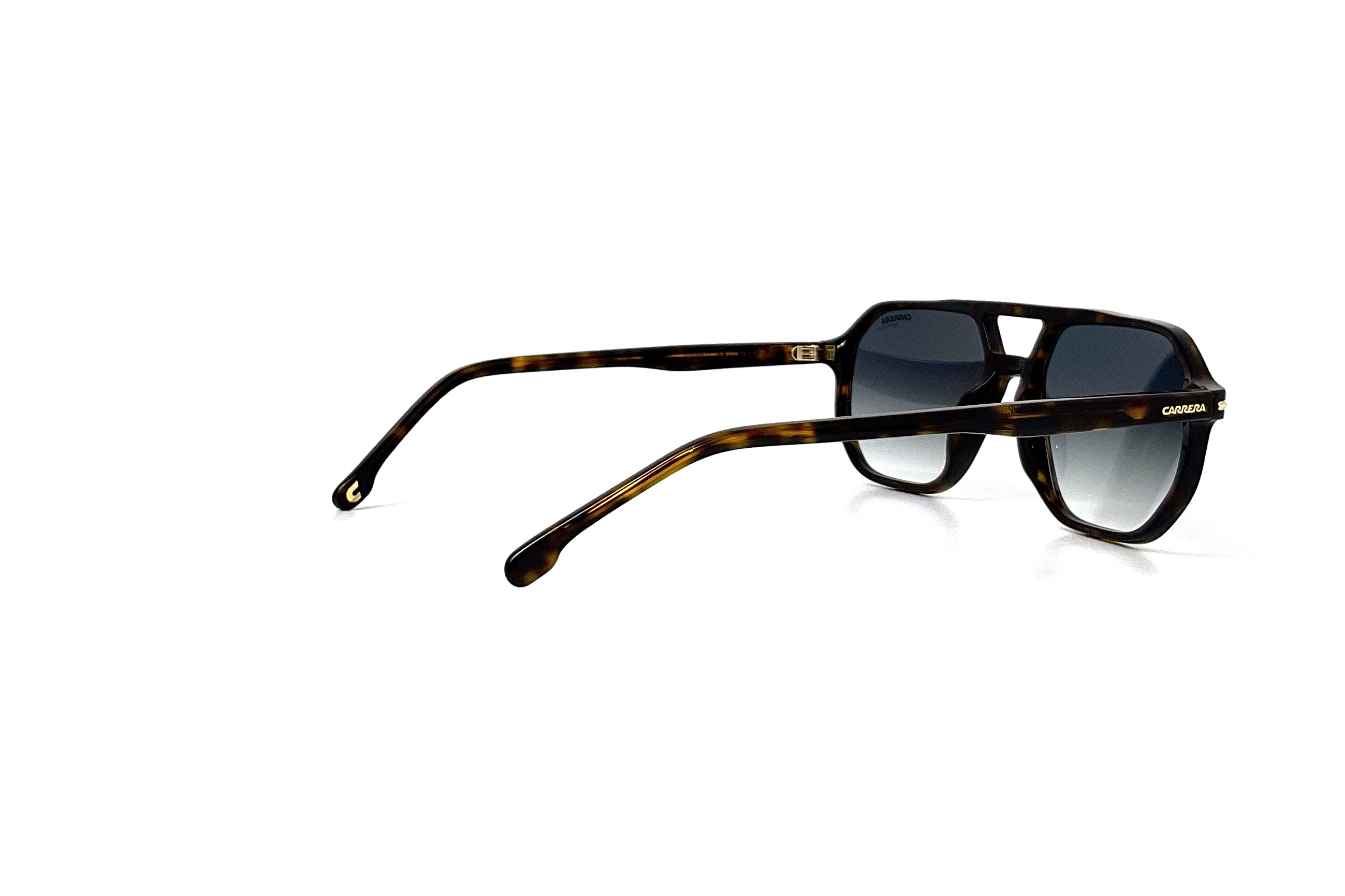Carrera 341/S Black Gold Sunglasses - Polarized UV Protection for Men & Women - Perfect for Driving, Running, and Outdoor Activities