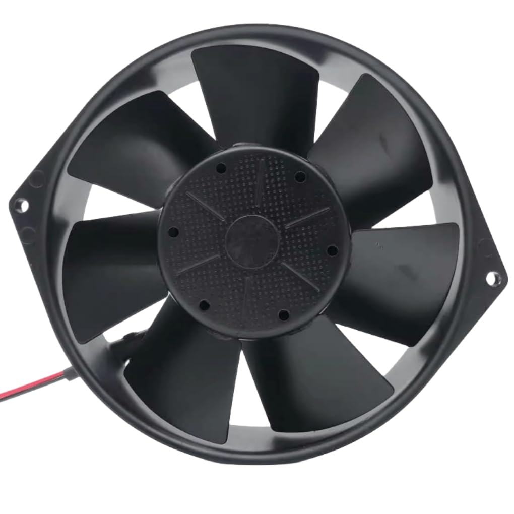 24V 7214N 500mA 12W 15055 Cooling Fan 150x172x55mm 2-Wire - High Performance Cooling Solution for Electronics, Servers, and Industrial Equipment