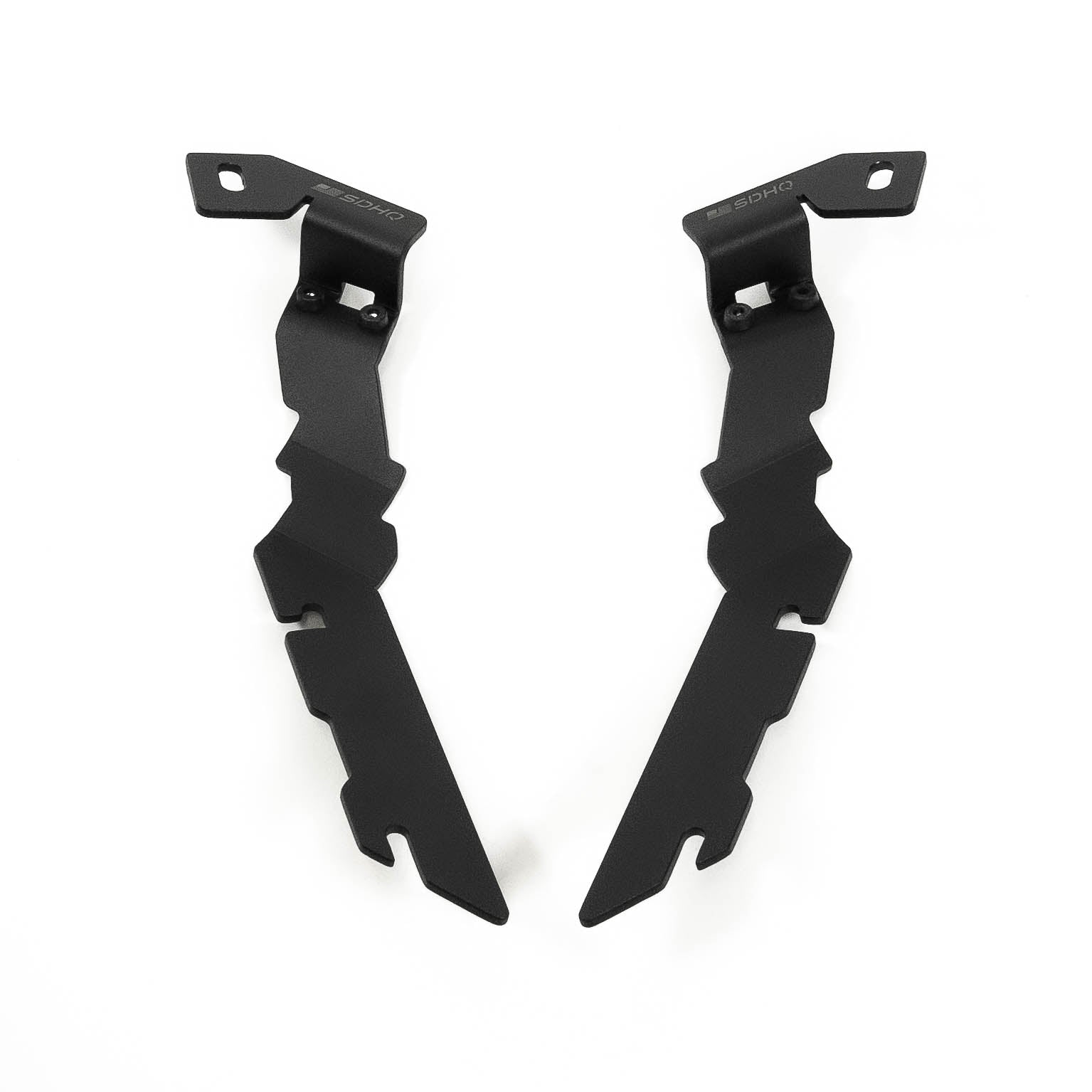SDHQ Built A-Pillar Light Mounts for 2019-2025 Ram 1500 - Off-Road LED Light Bar Brackets for Enhanced Visibility in Night Driving & Off-Road Adventures