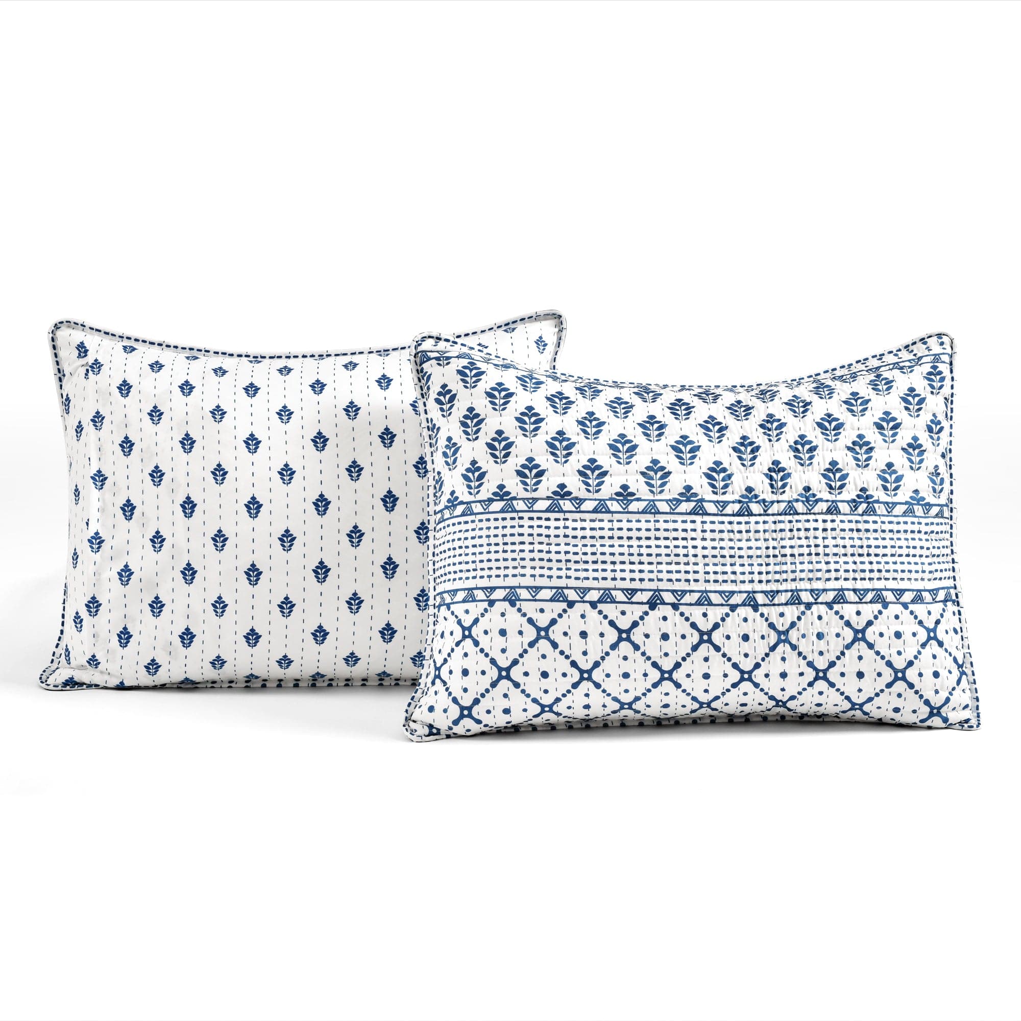 Monique Stripe 3-Piece Quilt Set - Queen Size Bedding with Matching Pillow Shams - Soft & Cozy for All Seasons - Perfect for Master Bedroom, Guest Room, or Vacation Home
