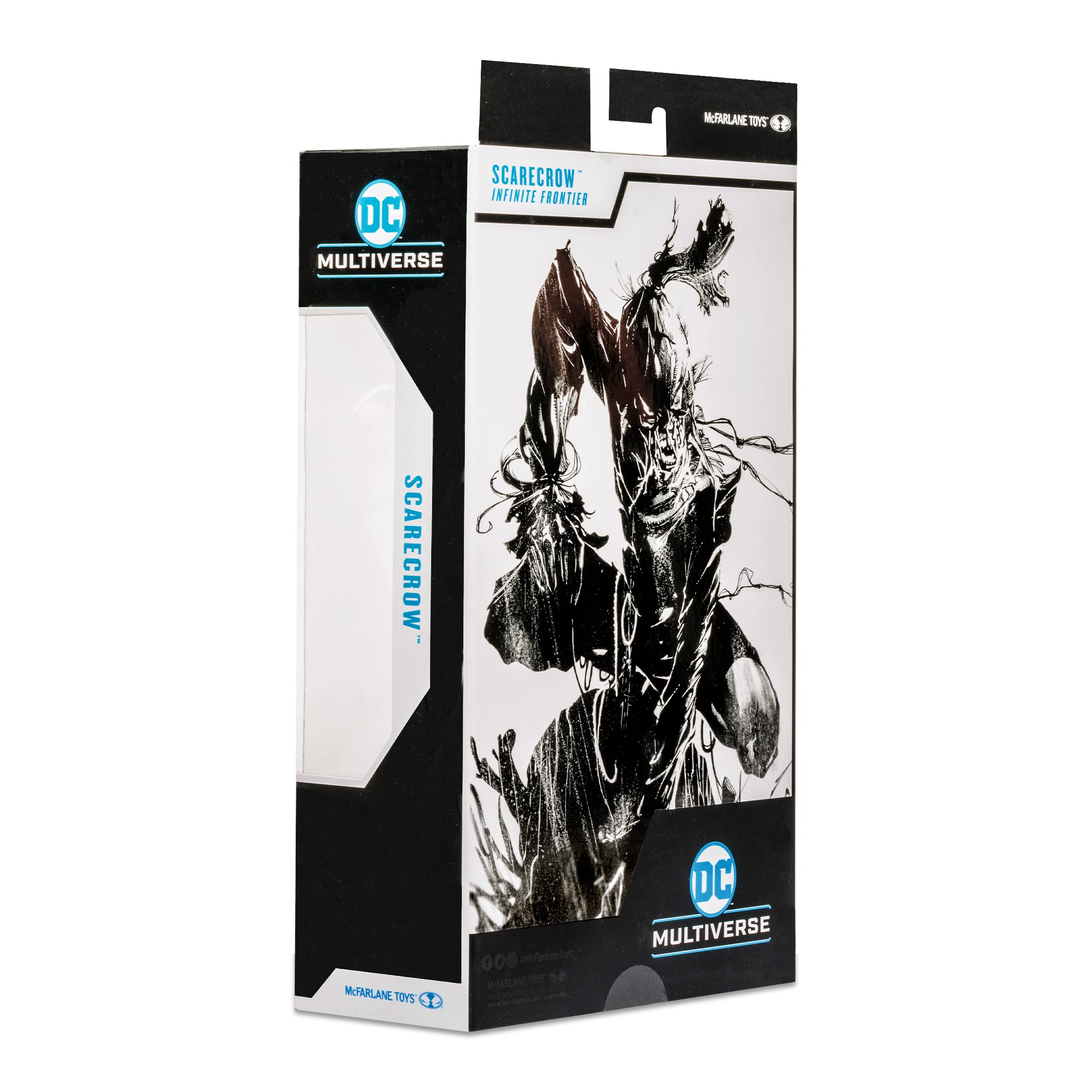 McFarlane Toys DC Multiverse 7-Inch Scarecrow Action Figure (Infinite Frontier) - Collectible DC Comics Villain for Display & Play
