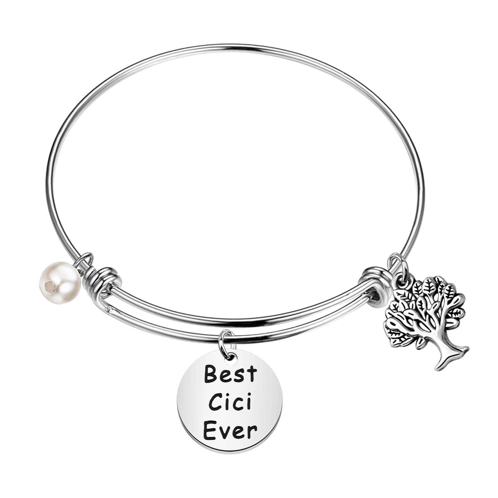 CENWA CiCi Bracelet - Best Gift for Grandma, Birthday Present, Mother's Day Jewelry - Perfect for Special Occasions & Everyday Wear