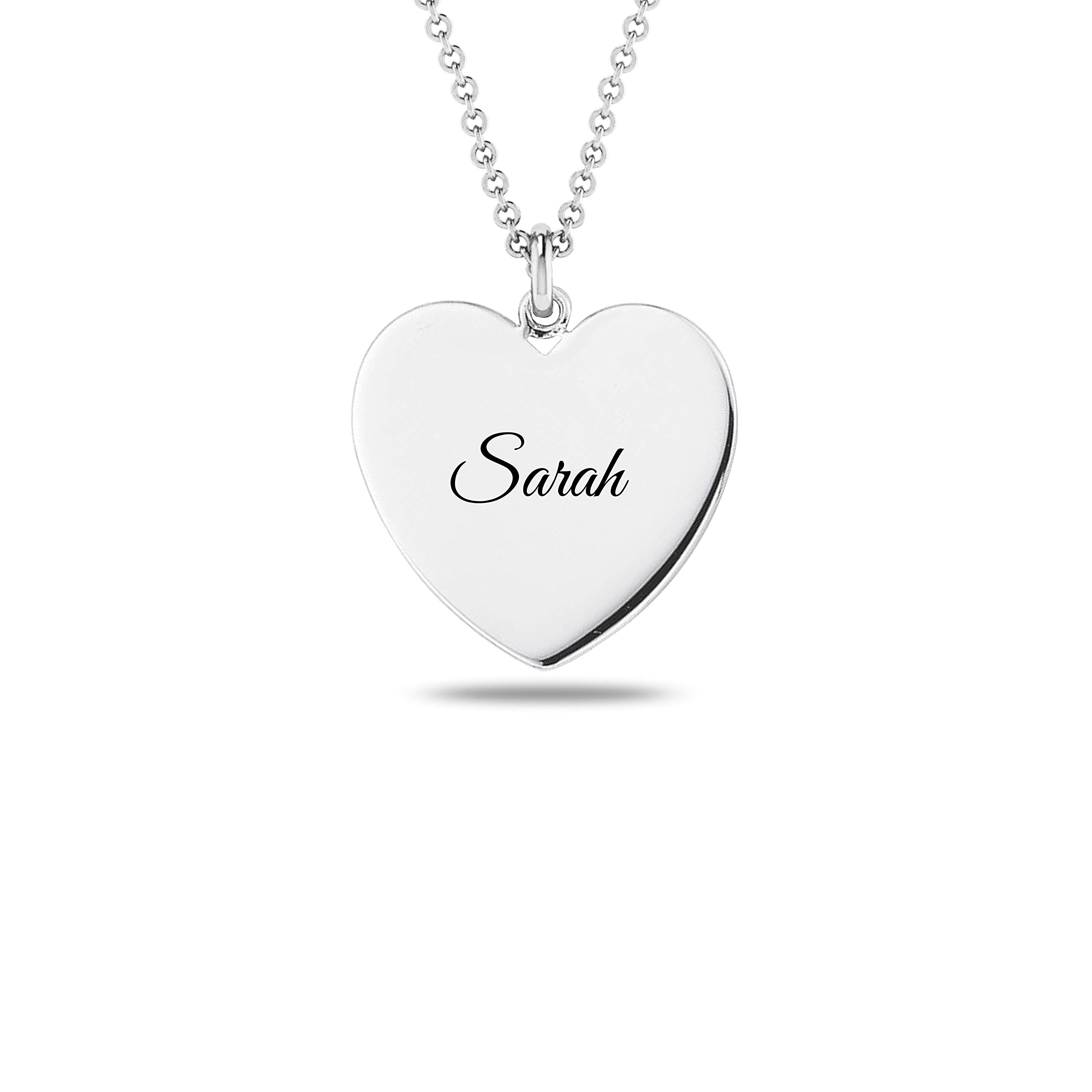 Personalized Engraved Name Necklace for Women & Teens - Custom Charm Pendant Jewelry Gift for Her - Perfect for Birthdays, Anniversaries & Special Occasions