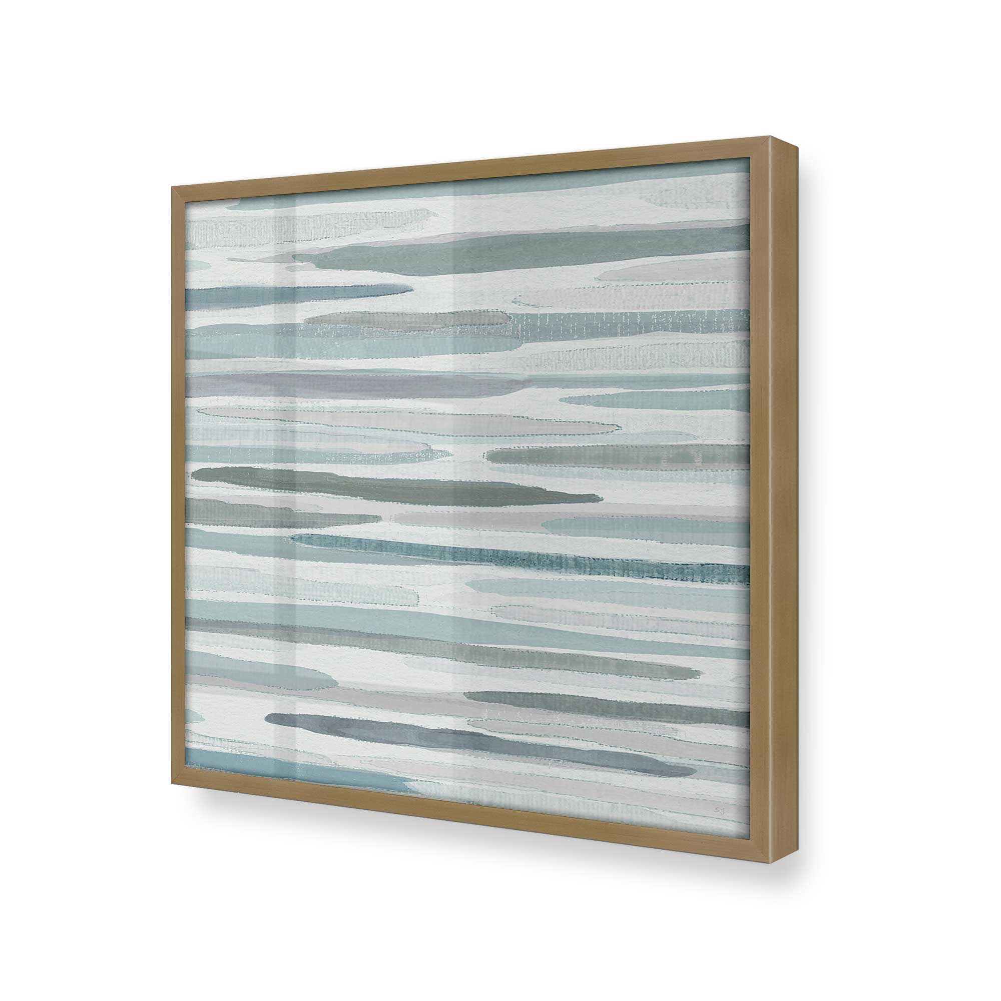 Cresting Calm v2 Print - Ocean Wave Wall Art for Home & Office Decor - Perfect for Living Room, Bedroom, or Meditation Space