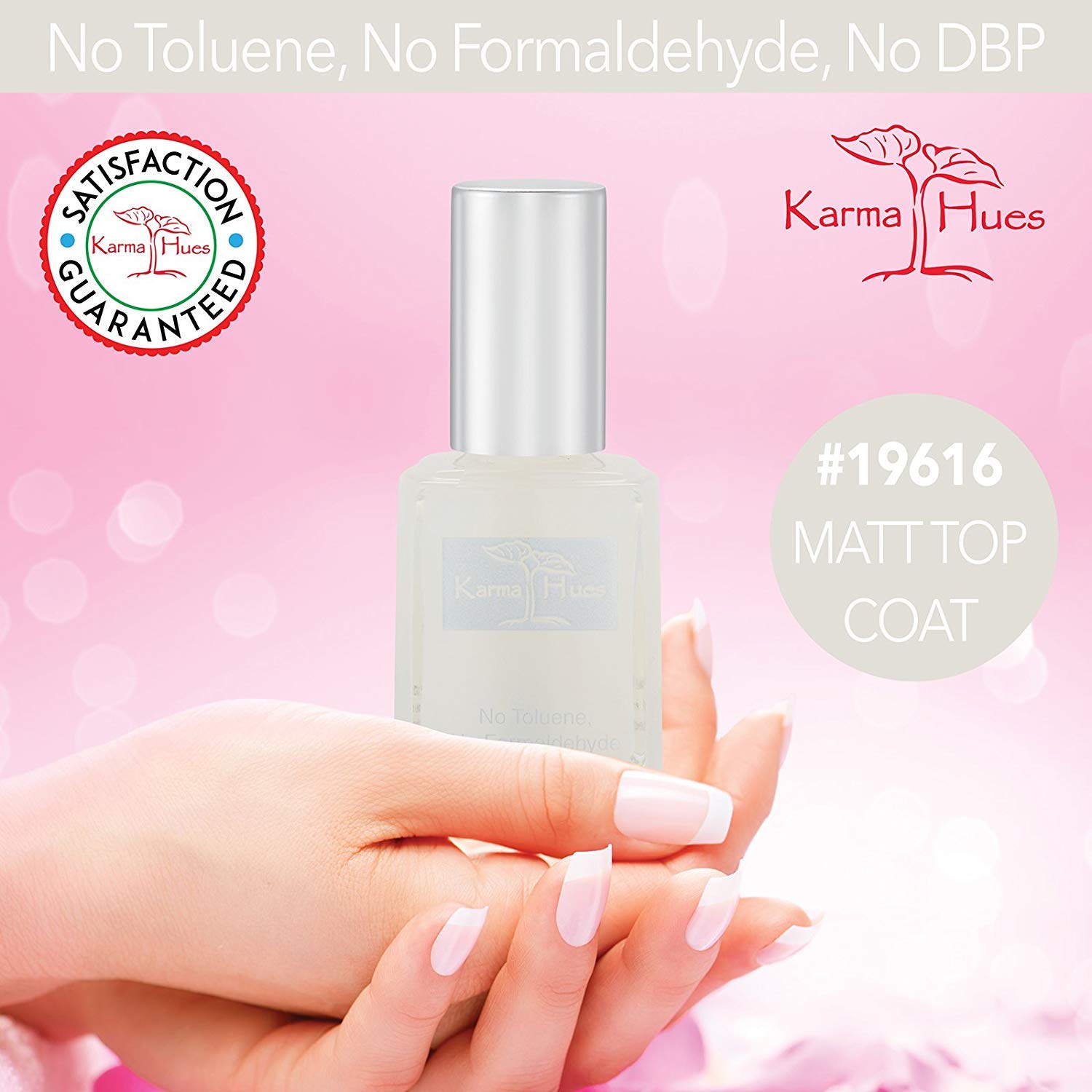 Organic Nail Polish - High Gloss & Matte Top Coat | Fast Drying, Non-Toxic, Cruelty-Free | Perfect for Manicures, Pedicures & Nail Art