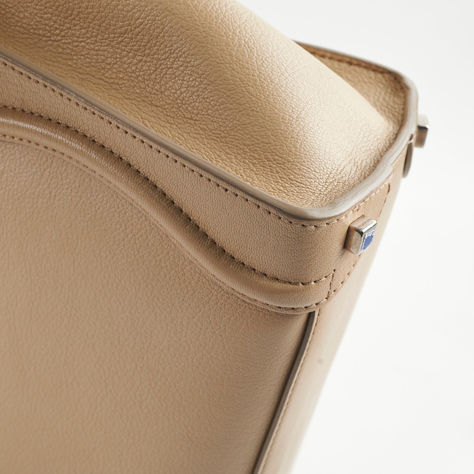 Celine Micro Luggage Dune Handbag - Premium Leather Crossbody Bag for Women | Perfect for Work, Travel & Everyday Use