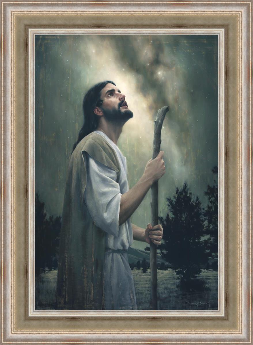 In Awe of His Creations - Inspirational Christian Wall Art for Home & Office Decor | Perfect for Living Rooms, Bedrooms & Gifts