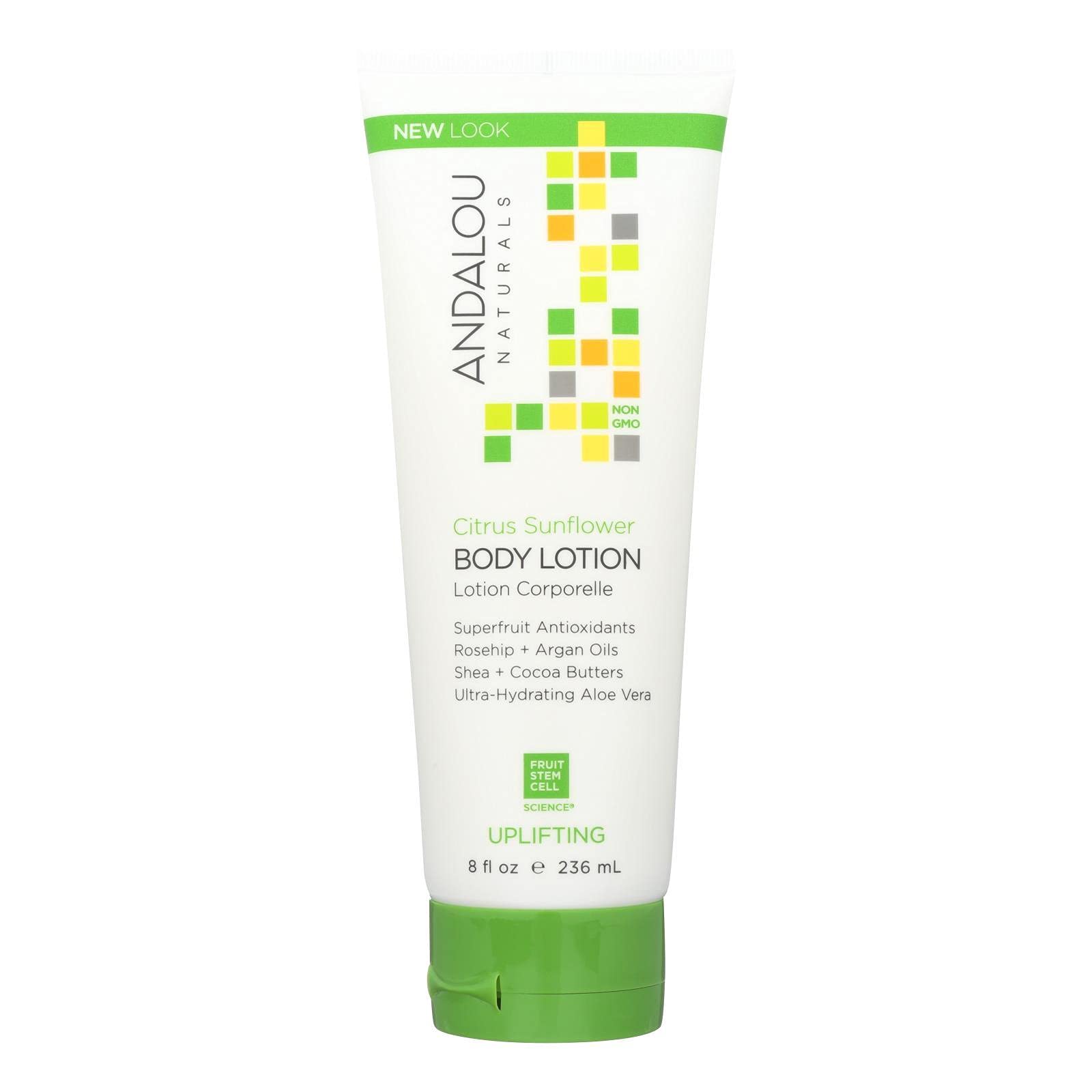 Andalou Naturals Citrus Verbena Body Lotion - Hydrating & Nourishing Moisturizer for Dry Skin - Perfect for Daily Use & Post-Shower Hydration