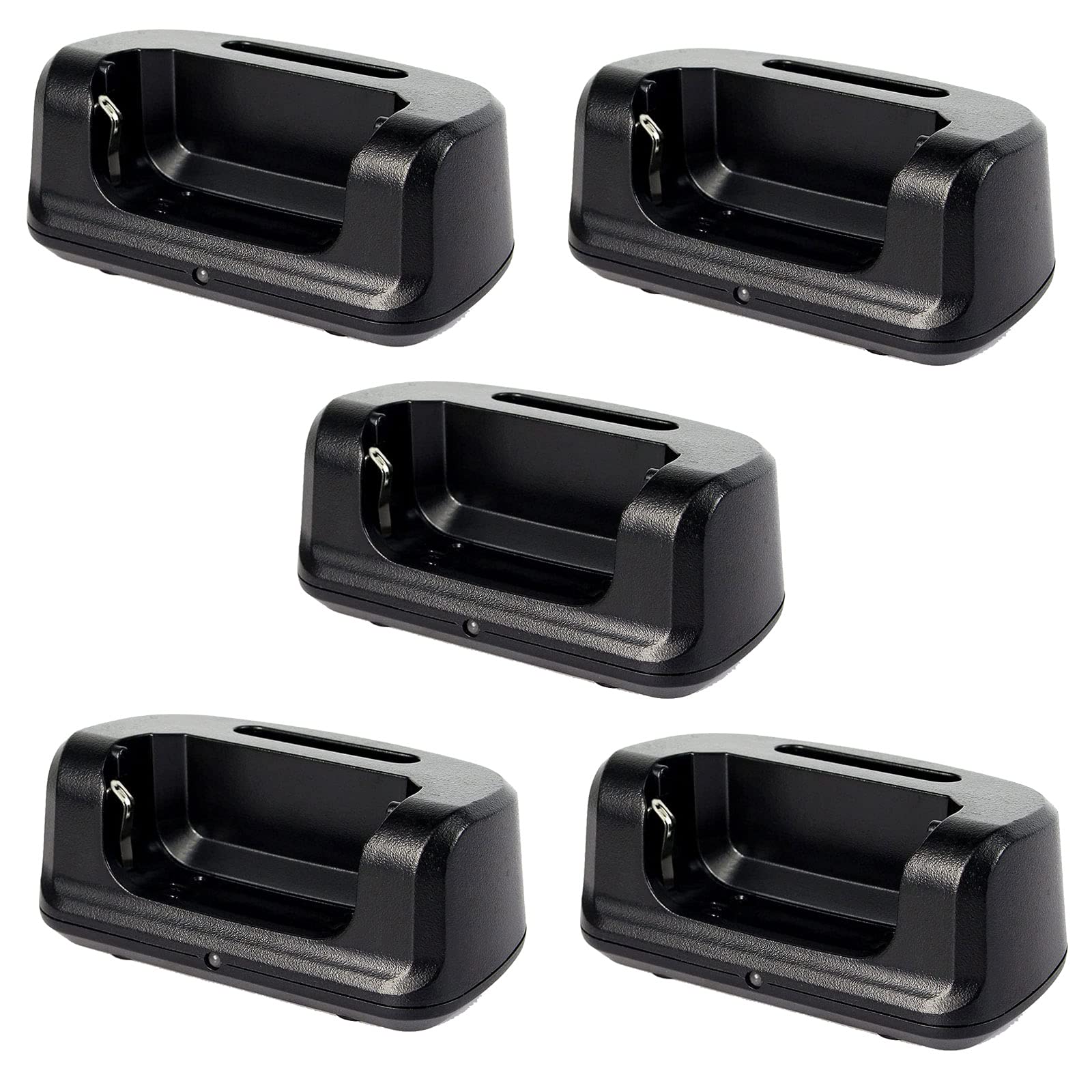 Original Retevis RT22 RT22S Charging Base Compatible with RT22 RB19 RT22S RB19P Walkie Talkies - 5 Pack (No Charging Cord Included) - Perfect for Outdoor Adventures, Construction Sites, and Emergency Communication