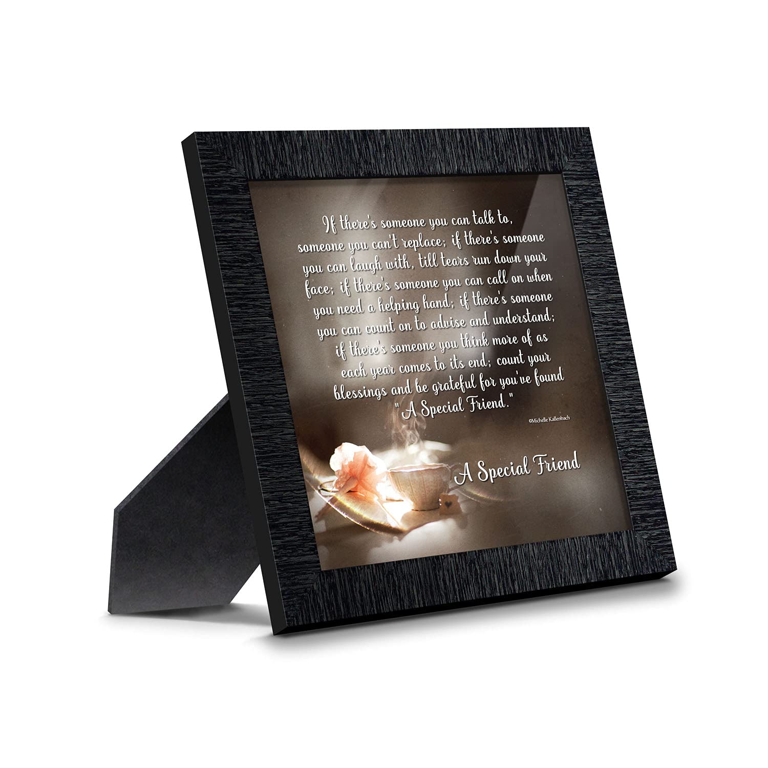 Crossroads Home Décor Best Friend Picture Frame - Perfect Birthday Gift for Best Friends, Ideal for Home, Office, or Dorm Room Décor