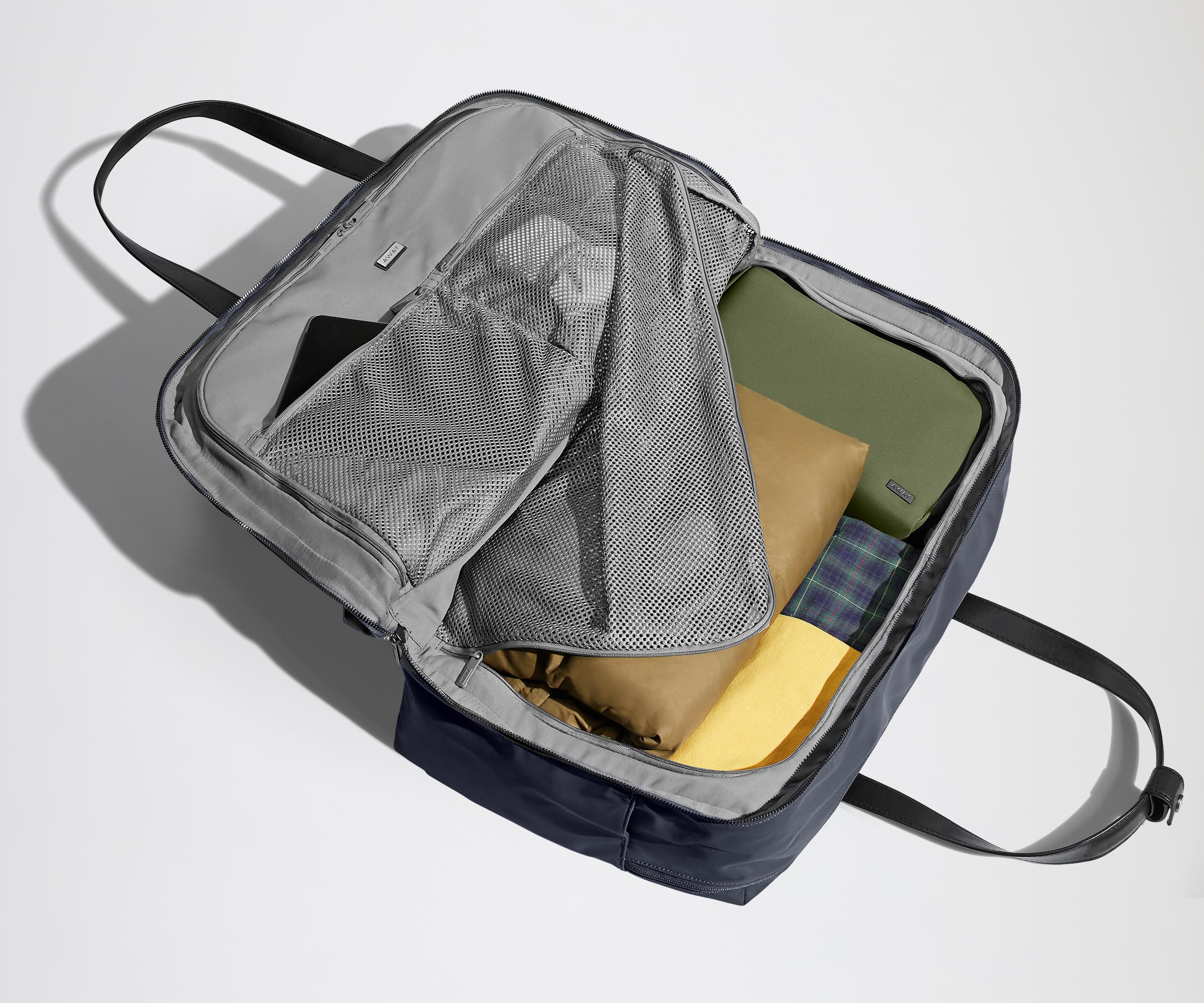 The Weekender Duffle Bag in Navy Blue - Perfect for Travel, Gym & Weekend Getaways