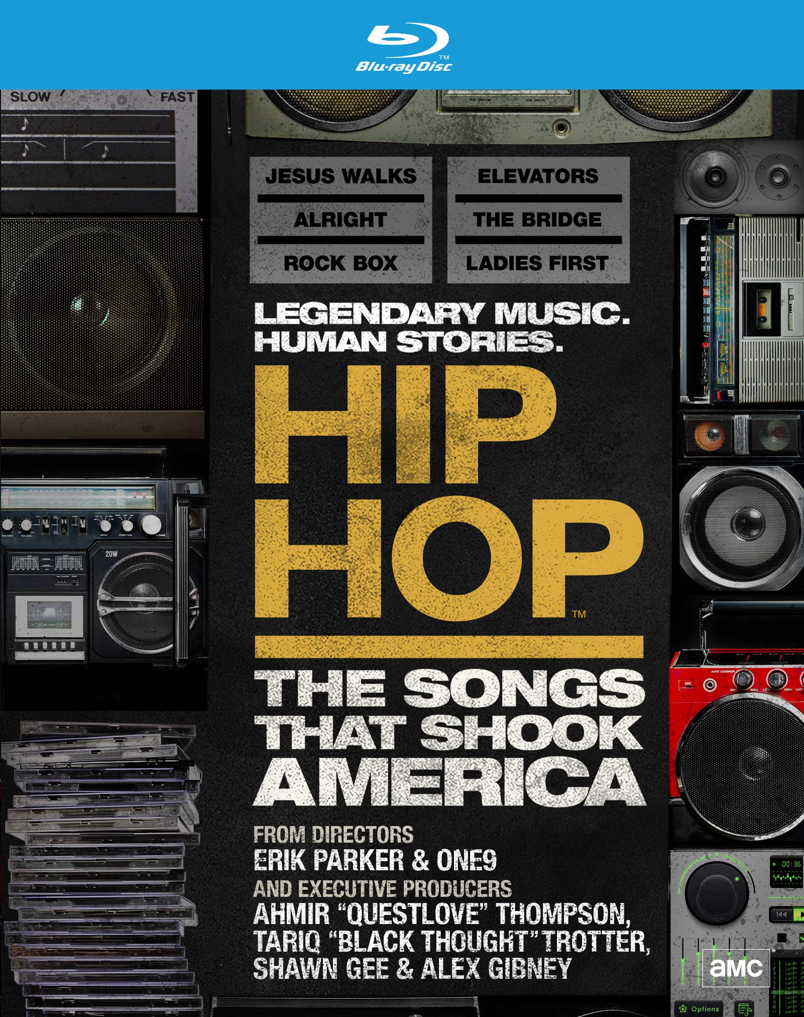 Hip Hop: Songs That Shook America - Blu-ray | Iconic Music History & Cultural Impact | Perfect for Hip Hop Fans, Music Collectors & History Enthusiasts