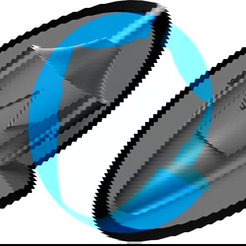 Brunswick Knock Out Solid Black Blue Bowling Ball - High Performance for League & Tournament Play | Perfect for Hook & Strike Control on Medium to Heavy Oil Lanes