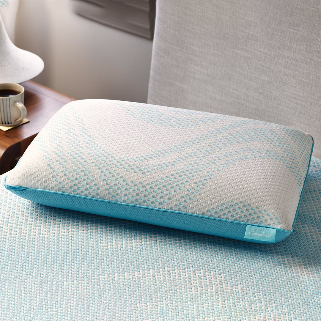 Breeze ProLo Pillow - Premium Comfort Memory Foam Pillow for Side, Back & Stomach Sleepers - Ideal for Neck Pain Relief & Better Sleep at Home, Travel & Office