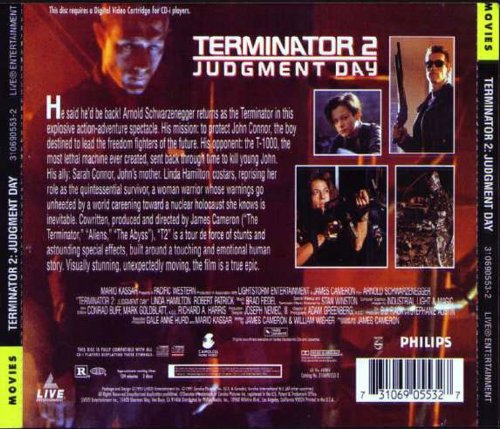 Terminator 2 Judgment Day DVD - Action Sci-Fi Movie Collector's Edition - Perfect for Movie Nights & Sci-Fi Fans Collection