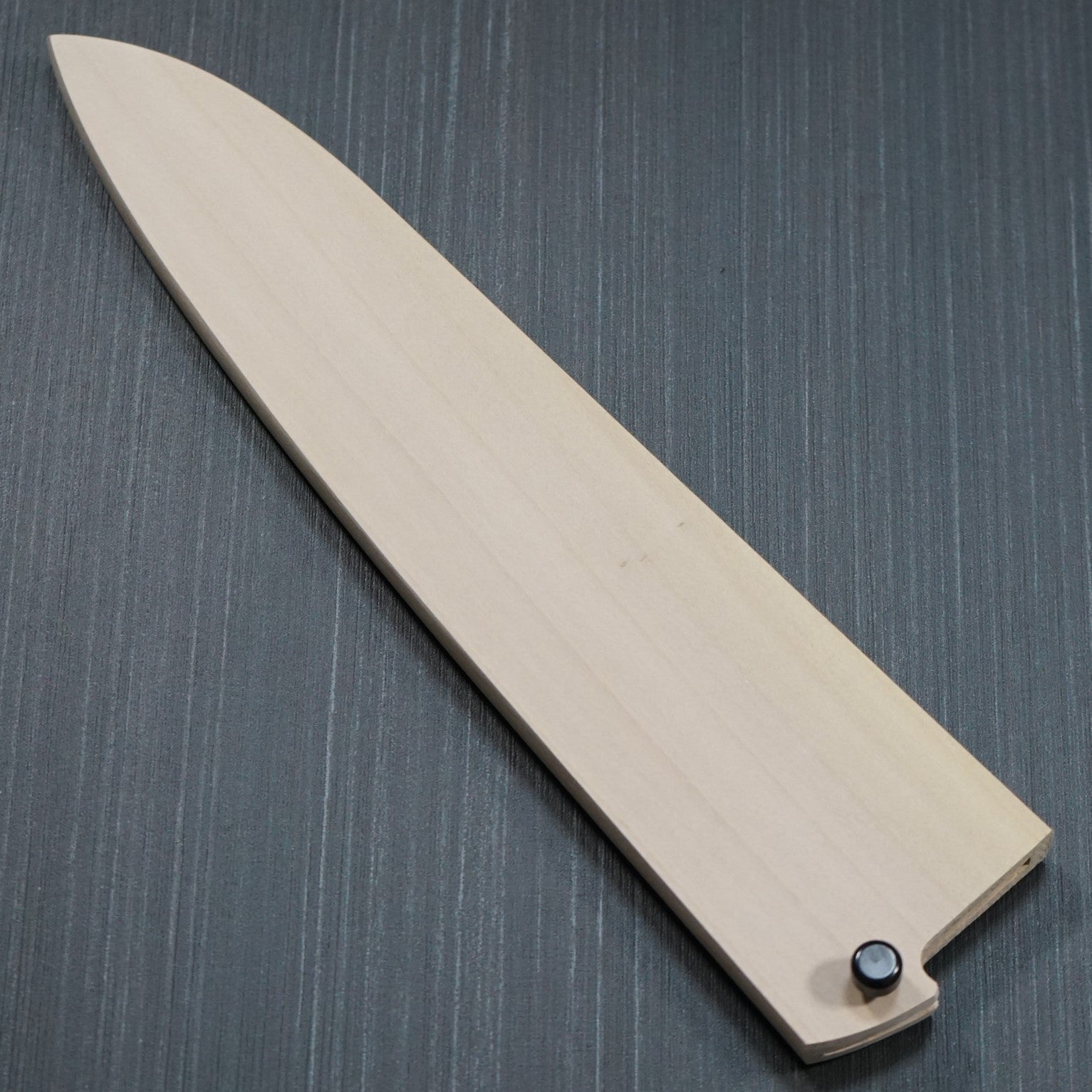Premium SAYA Ebony Pin Sheath for Western Gyuto Chef Knives (180mm/210mm/240mm) - Perfect for Kitchen Storage, Travel & Professional Chef Use