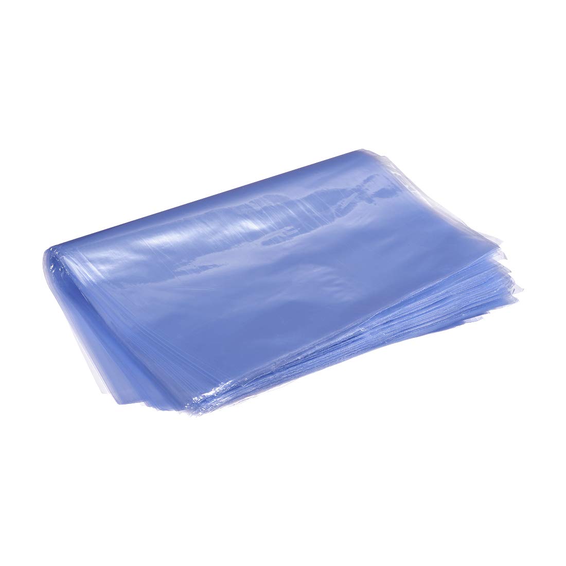 uxcell PVC Heat Shrink Bags 12x9 inch - 100pcs Shrinkable Wrapping Packaging for Industrial Use | Perfect for Food, Electronics & Retail Product Sealing