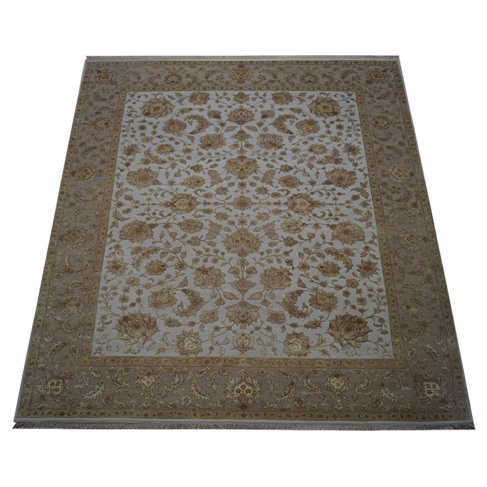 Handmade Persian Rug - Premium Hand Knotted Wool Carpet for Living Room, Bedroom & Dining Area | AzureMajesty Traditional Oriental Design | Durable & Soft Floor Decor for Home & Office