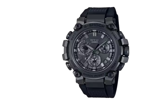 Casio G-Shock MTGB3000B-1A Analog Digital Men's Watch - Black Dial, Resin Band - Shock Resistant, Waterproof - Perfect for Outdoor Sports, Work & Daily Wear